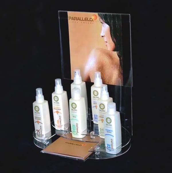espositore plexiglass creme