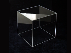 cubo plexiglass