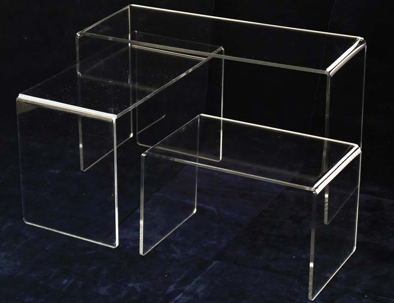 Espositiore display da vetrina in plexiglass