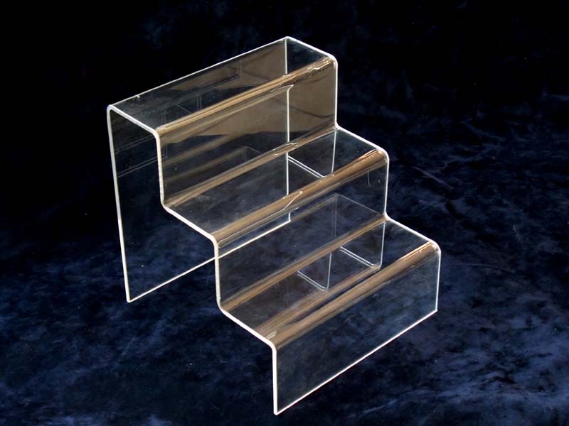 espositore da vetrina in plexiglass