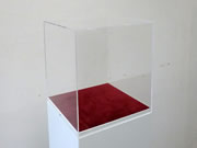 cubo in plexiglass per allestimento vetrine