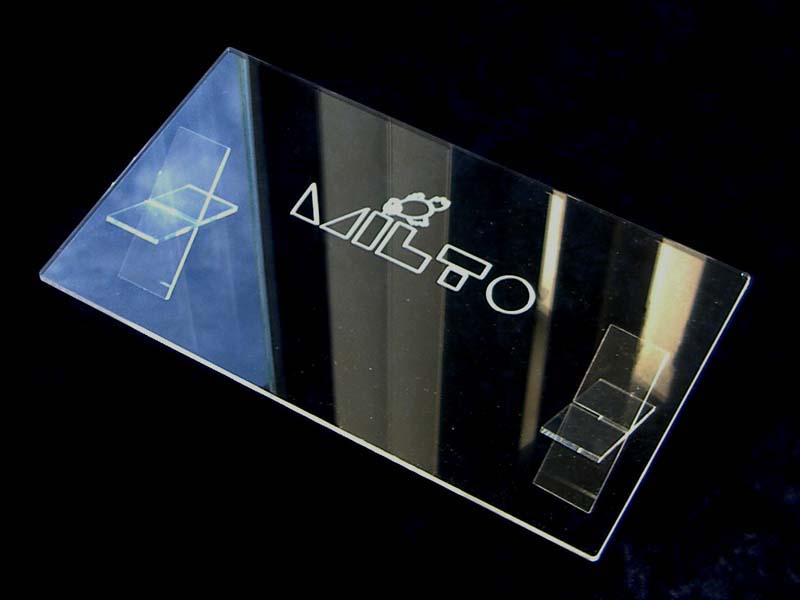 Teca portalibro con illuminazione a Led