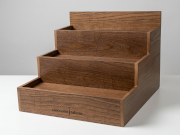 Espositore da banco in legno