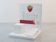 espositore da banco con supporti vetrina