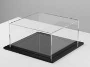 Teca espositiva con base in plexiglass
