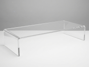 Alzate display da vetrina in plexiglass