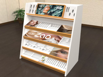 render grafico espositore